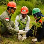 Foto/ PPLI Tanam Ratusan Pohon Bambu di Nambo Bogor, Foto/Dok PPLI