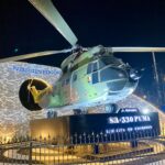 Monumen Helikopter PUMA Pertama di Dunia Resmi Berdiri di Simpang Sentul, Foto/Echa Nur Maulida