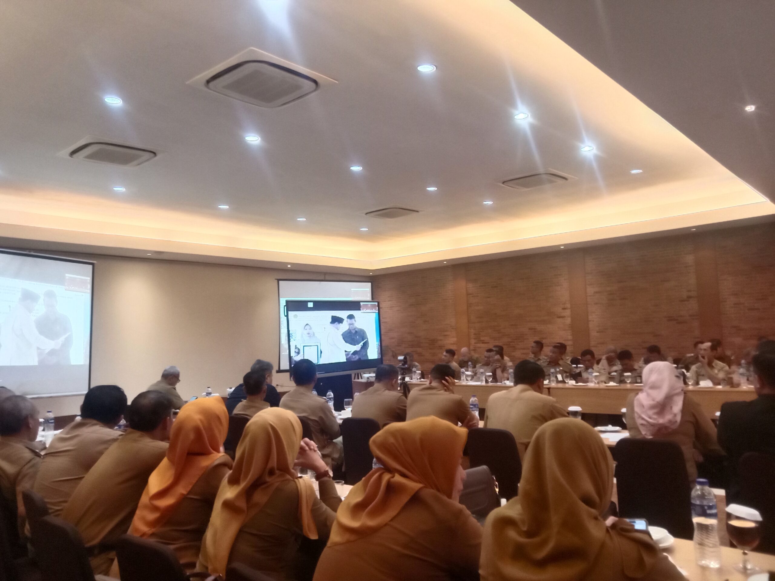 Peluncuran Koperasi Merah Putih di Kota Bogor, Foto/Adi Wirman