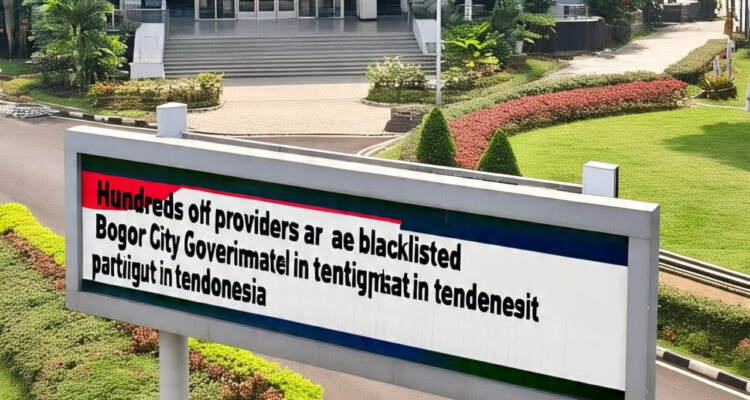 Ilustrasi Penyedia Barang Jasa yang masuk dalam daftar hitam, foto/Meta Ai