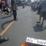 Situasi kecelakaan di Cibanteng Ciampea Bogor, Foto/Istimewa