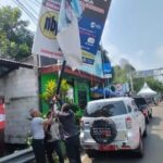 Pemerintah Kabupaten Bogor saat melakukan penertiban reklame, Foto/Diskominfo Kabupaten Bogor
