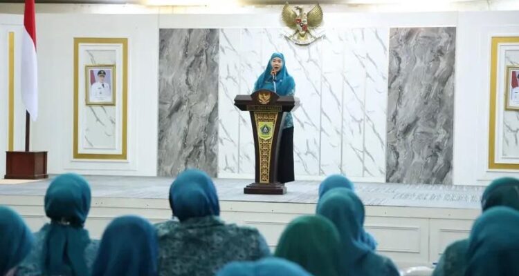 Ketua TP-PKK Kabupaten Bogor, Eva Rudy Susmanto, Foto/Echa Nur Maulida