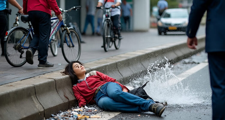 Ilustrasi kecelakaan lalu lintas, Foto/Meta Ai