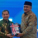 Bupati Bogor, Rudy Susmanto saat menerima kembali Opini WTP, Foto/DIskominfo Kabupaten Bogor