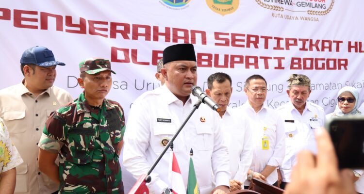 Bupati Bogor, Rudy Susmanto, Foto/DIskominfo Kabupaten Bogor