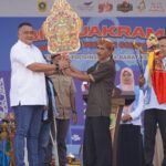 Buoati Bogor, Rduy Susmanto saat menghadiri Binojakrama Padalangan Wayang Golek Purwa di Kabogorfest 2025, Foto/Diskominfo Kabupaten Bogor