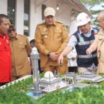 Bupati Bogor Rudy Susmanto tinjau dan pantau langsung progress pembangunan Masjid Raya Kabupaten yang berlokasi di area Stadion Pakansari, Foto/Diskominfo Kabupaten Bogor