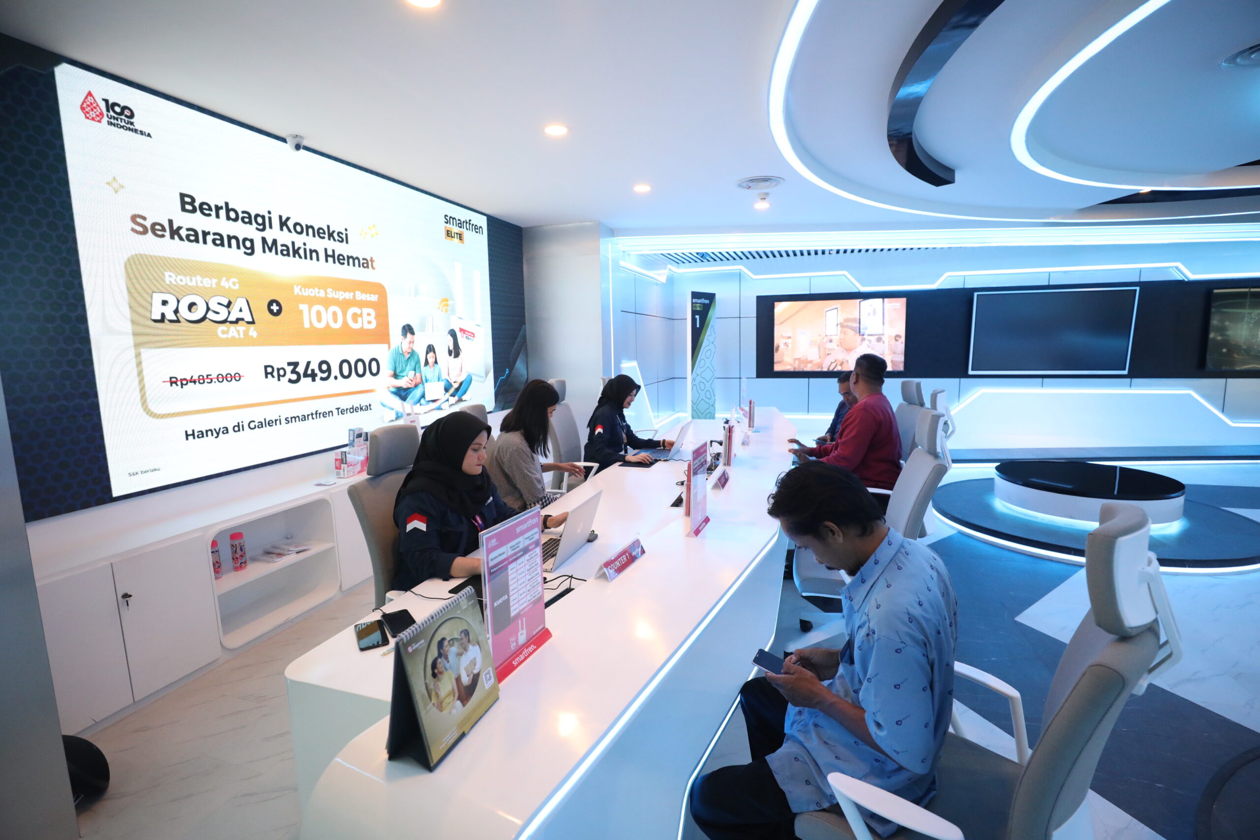 Galeri Smartfren Sabang, Jakarta, Foto/Istimewa Galeri Smartfren Sabang, Jakarta, Foto/Istimewa