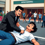 Ilustrasi pengeroyokan di Bogor, foto/Meta Ai