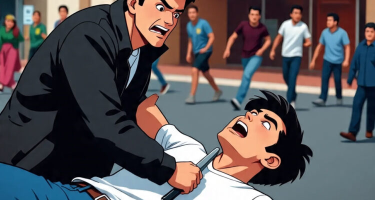 Ilustrasi pengeroyokan di Bogor, foto/Meta Ai