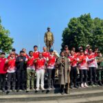 Napak Tilas Jendral Sudirman dalam rangkaian hari kemerdekaan yang diselenggarakan oleh panitia Festival Merah Putih (FMP), foto/Echa Nur Maulida
