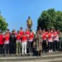 Napak Tilas Jendral Sudirman dalam rangkaian hari kemerdekaan yang diselenggarakan oleh panitia Festival Merah Putih (FMP), foto/Echa Nur Maulida