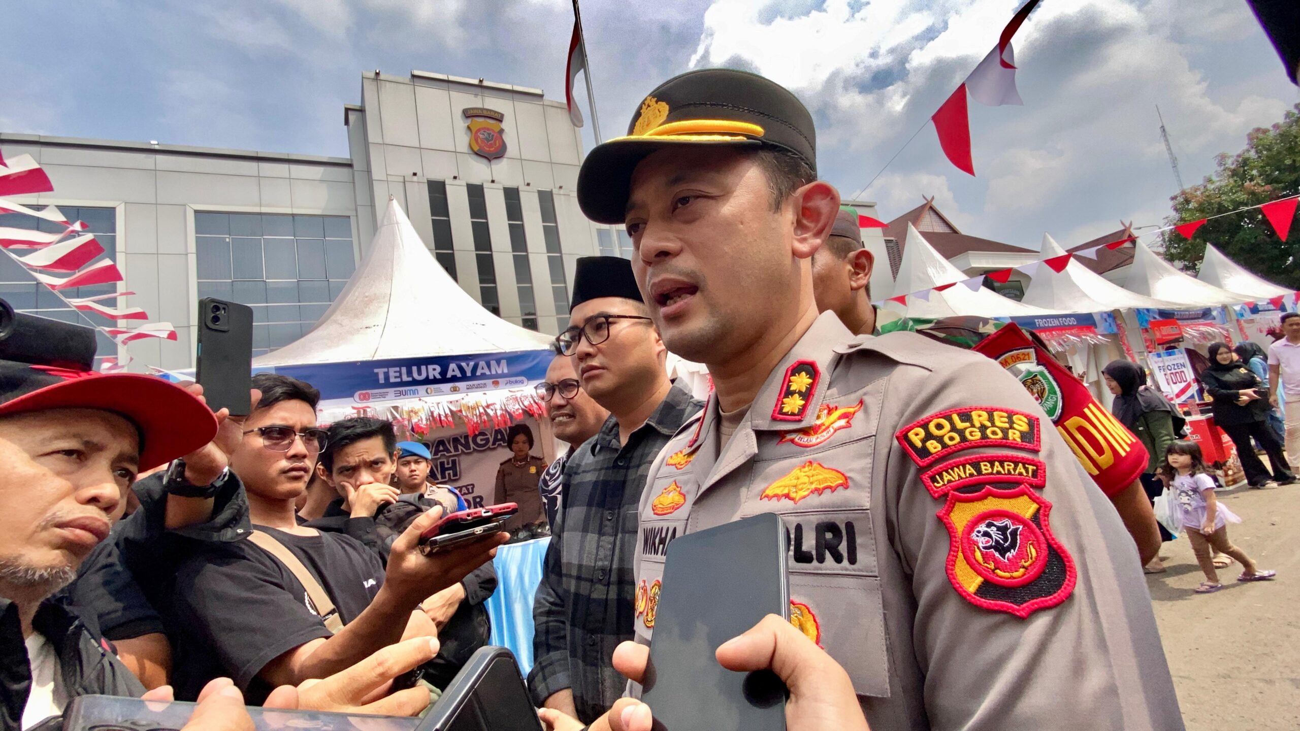 Kapolres Bogor, AKBP Whika Ardilestanto, Foto/Echa Nur Maulida