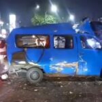 Kondisi angkot yang meledak di Citeureu Bogor usai isi BBG, Foto/Istimewa