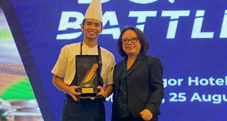 Chef Aris Triyono, yang sukses menyabet Juara 1 dalam ajang kompetisi kuliner bergengsi Archipelago Black Box Battle 2025, Foto/Istimewa