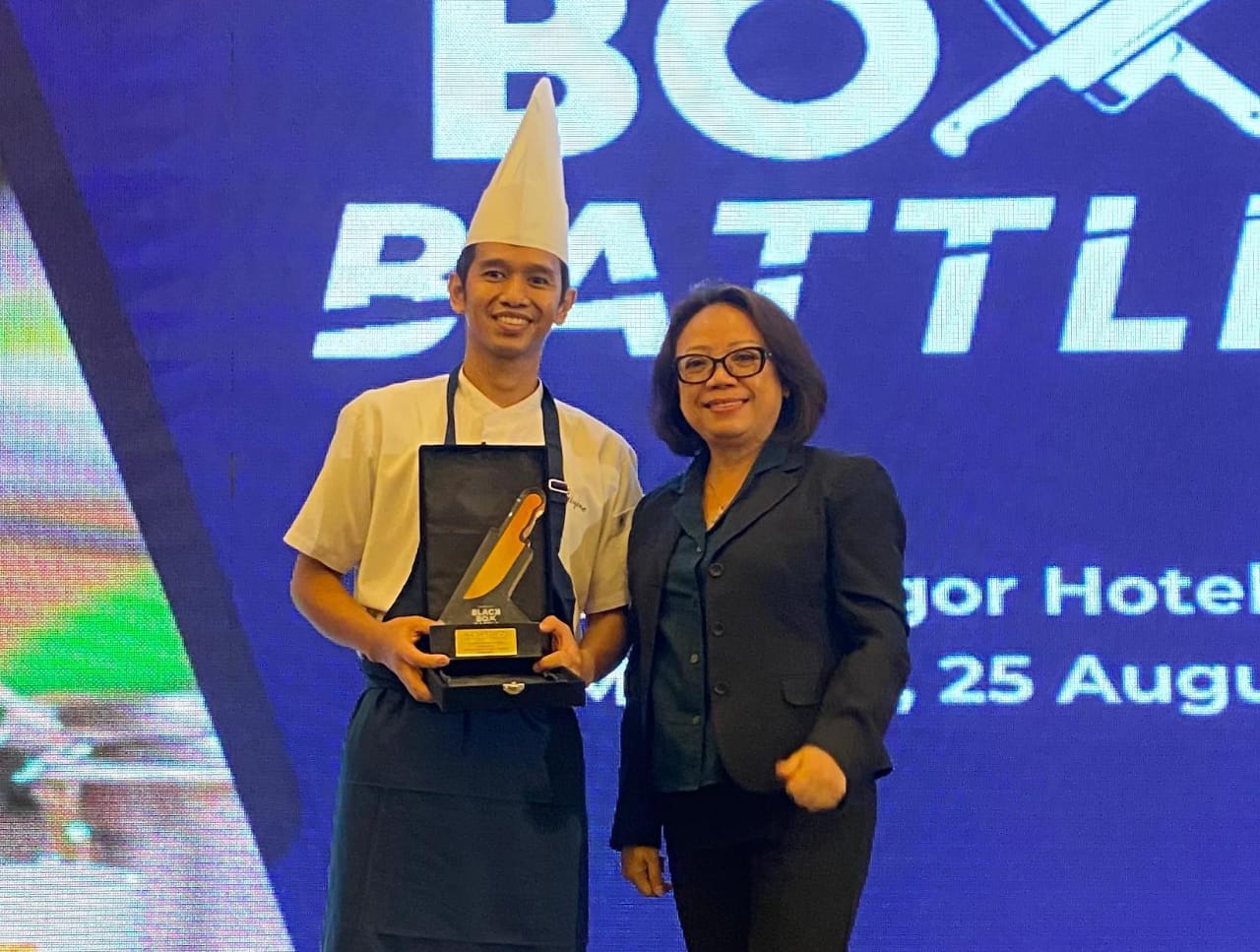 Chef Aris Triyono, yang sukses menyabet Juara 1 dalam ajang kompetisi kuliner bergengsi Archipelago Black Box Battle 2025, Foto/Istimewa