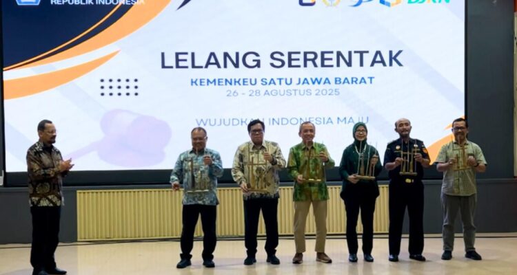 Kemenkeu) Jawa Barat resmi membuka Kick Off Pekan Lelang Serentak di Auditorium Gedung Keuangan Negara Bandung, Foto/Istimewa