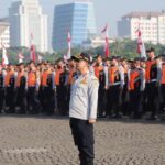 Petugas Dishub saat melaksanakan apel pagi, Foto/Diskominfo Kabupaten Bogor