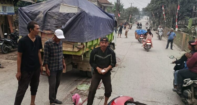 Situasi kecelakaan di Rumpin Bogor, Foto/Istimewa