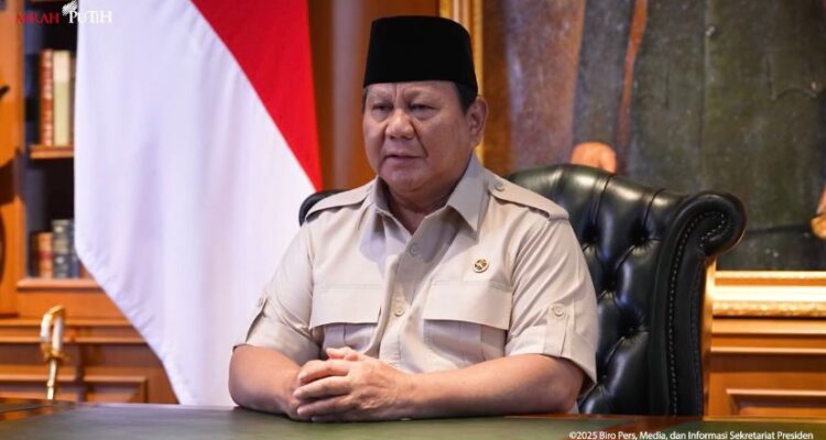 Presiden Republik Indonesia, Prabowo Subianto, Foto: Sekretariat presiden