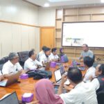 Dinas Tanaman Pangan saat menggelar rapat Pertanian Modern Melalui Digitalisasi Jaringan Irigasi MasPit , foto/Diskominfo Kabupaten Bogor