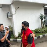 RL, yang bekerja sebagai mantri atau Relationship Manager saat digiring ke moil tahanan dan di bawa ke lapas paledang oleh Kejaksaan Negeri Kota Bogor, Foto/Istimewa