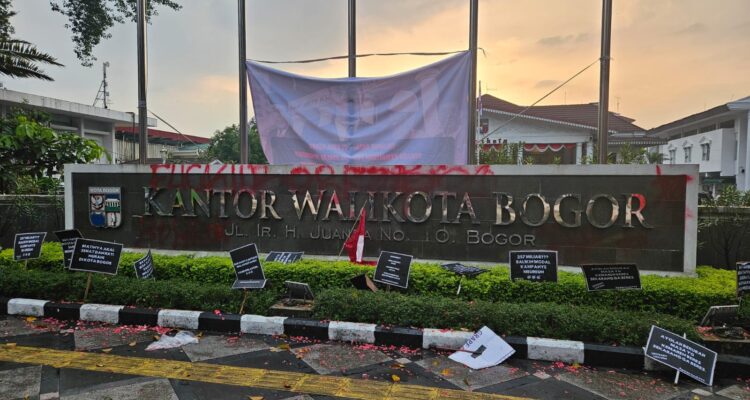 Tam[pak depan lkantor Balaikota Bogor, Foto/Istimewa