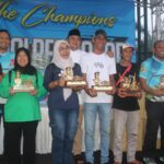 Bupati Bogor, Rudy susmanto saat menghadiri kegiatan Lomba Kicau Mania dalam rangka HUT Bhayangkara ke 79,Foto/Diskominfo Kabupaten Bogor