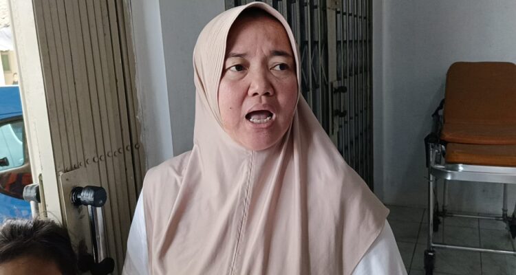 Ela, saksi korban kejadian bangunan madrasah yang ambruk di Ciomas Bogor, Foto/Istimewa