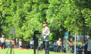 Kapolresta Bogor Kota Kombes Pol Eko Prasetyo, memimpin langsung jalannya apel, Foto/Humas Polresta Bogor Kota Kapolresta Bogor Kota Kombes Pol Eko Prasetyo, memimpin langsung jalannya apel, Foto/Humas Polresta Bogor Kota