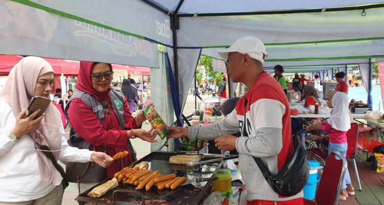 UMKM Sadar saat mengadakan bazar di hari kemerdekaan republik indonesia ke 80 beberapa waktu lalu, foto/Istimewa
