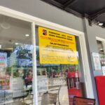 Pemasangan striker di KFC Tugu Kujang oleh Bapenda Kota Bogor karena menunggak dan tidak membayar pajak, Foto/Istimewa