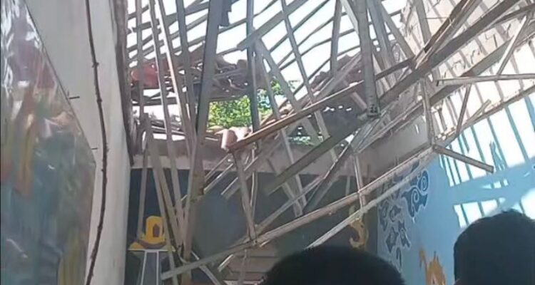 Kondisi SMKN 1 Cileungsi, Kabupaten Bogor yang ambrum, Foto/Istimewa