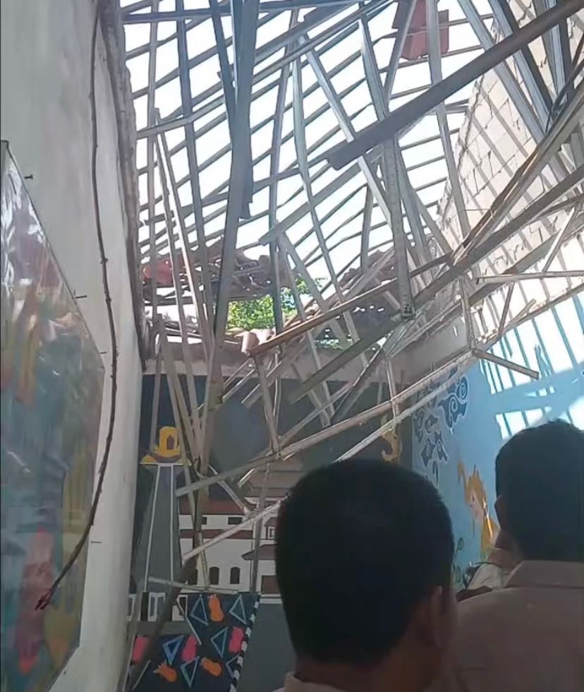 Kondisi SMKN 1 Cileungsi, Kabupaten Bogor yang ambrum, Foto/Istimewa