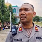 Kapolsek Cileungsi, Kompol Edison, Foto/Echa Nur Maulida