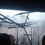 Kondisi kebakaran di Pecel Lele yang menelan dua korban di Gunung Putri, Foto/Istimewa