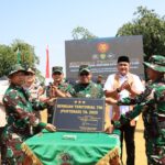 Bupati Bogor, Rudy Susmanto, menghadiri kegiatan penutupan Serbuan Teritorial TNI Tahun 2025, Foto/Diskominfo Kabupaten Bogor