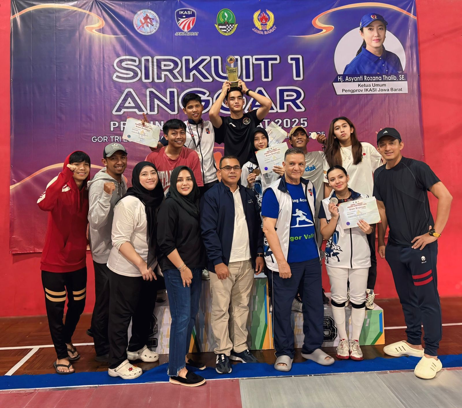 Tim anggar Kota Bogor, Foto/Istimewa