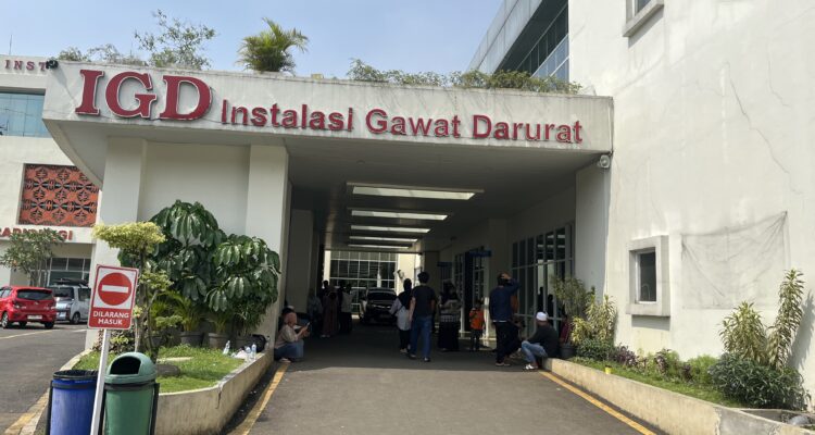 Situasi Instalasi gawat darurat di RSUD Kota Bogor, Foto/Adi Wirman