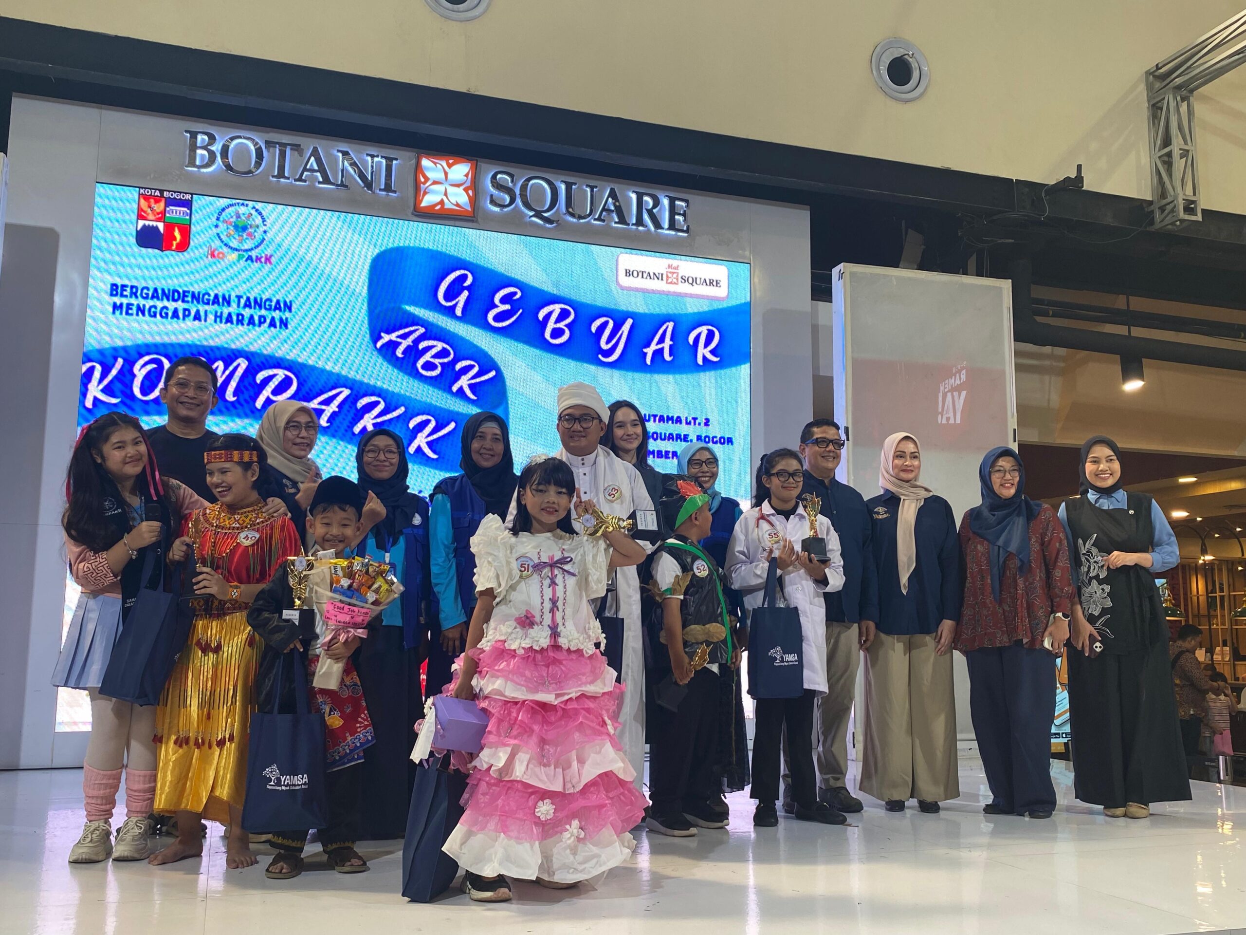 Komunitas Peduli Anak Berkebutuhan Khusus (Kompakk) menggelar Gebyar ABK 2025,Foto/Echa Nur Maulida