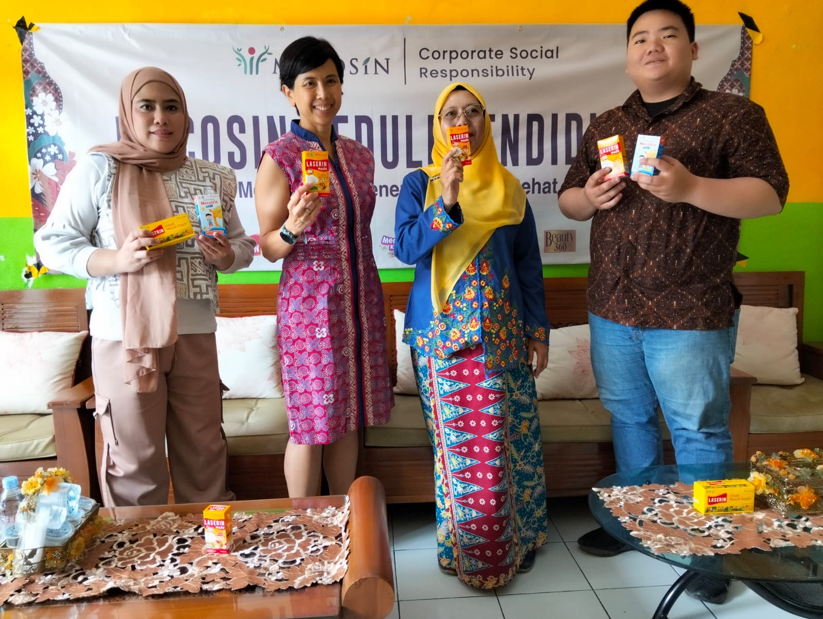 PT Mecosin Indonesia kembali menggelar program Corporate Social Responsibility (CSR) dalam bidang pendidikan, Foto/Istimewa
