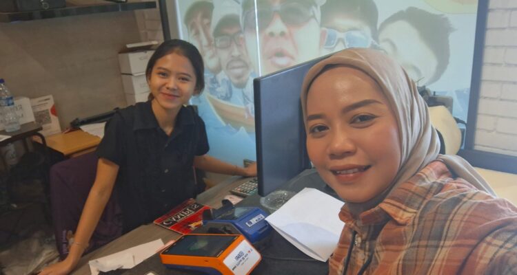 BRI KC Mabes TNI Cilangkan lakukan penetrasi mesin EDC ke Merchant sekaligus kunjungan 4 in 1, Foto/Istimewa