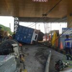 Situasi terkini Kecelakaan lalu lintas terjadi di Gerbang Tol (GT) Ciawi 2, Kota Bogor, Foto/Istimewa
