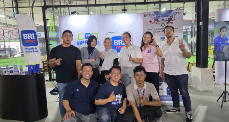 BRI Kantor Cabang (KC) Pancoran hadir di BRImo SIP PADEL League 2025, foto/Istimewa