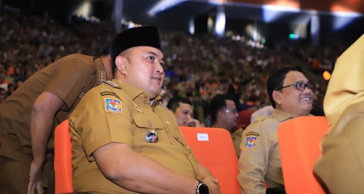Rudy Susmanto usai mengikuti Rapat Konsolidasi Regional bersama Badan Gizi Nasional (BGN) di Sentul International Convention Center (SICC),Foto/Diskominfo Kabupaten Bogor