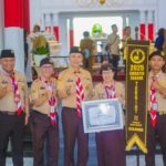 Foto bersama Wali Kota Bogor bersama Kwarcab Kota Bogor, Foto/Diskominfo Kota Bogor