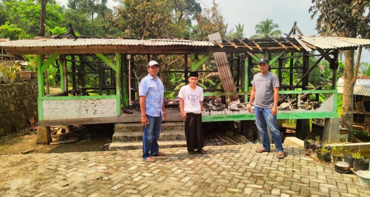 Kondisi Ponpes di Nanggung Bogor yang terbakar, Foto/Istimewa