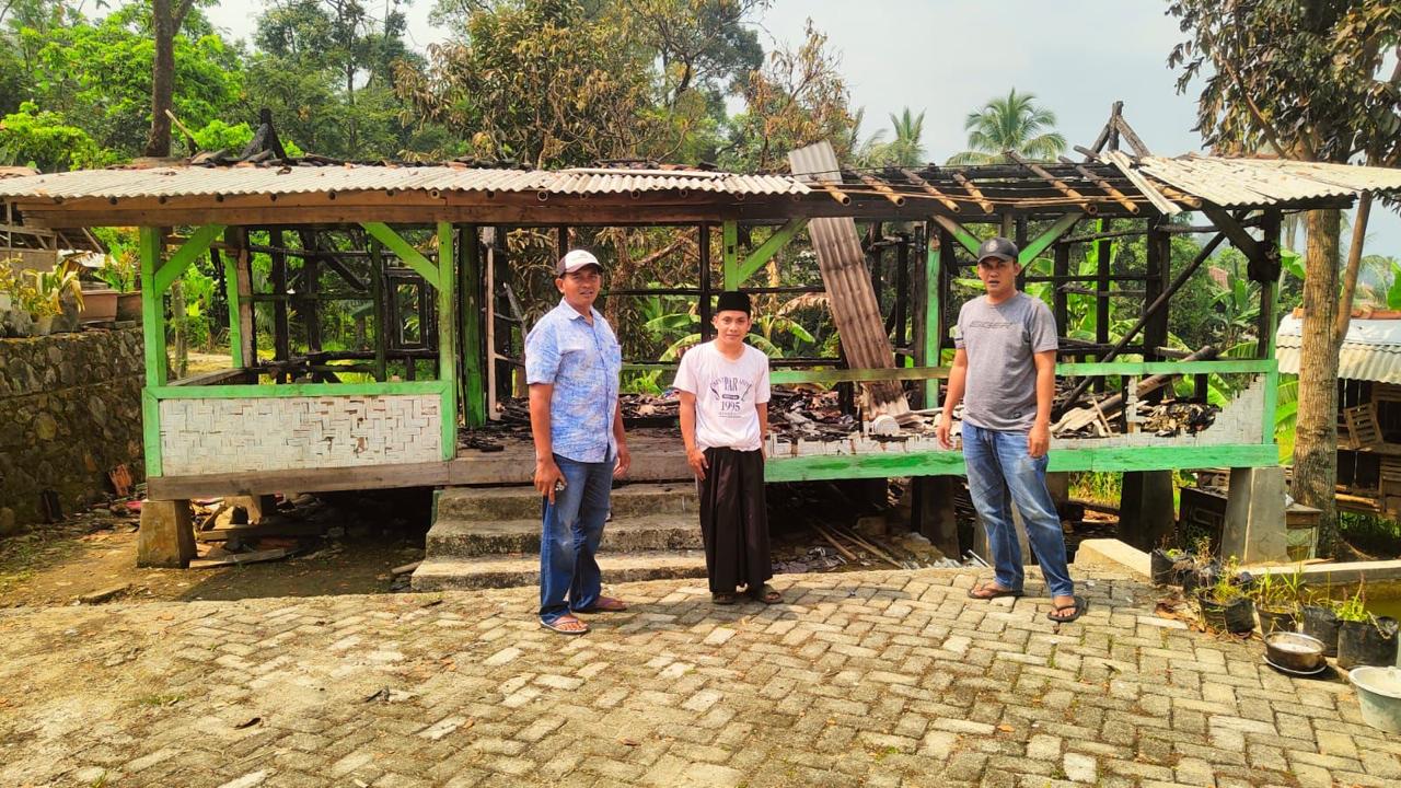 Kondisi Ponpes di Nanggung Bogor yang terbakar, Foto/Istimewa