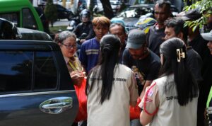 Yayasan Mardi Yuana Perwakilan Bogor mengadakan kegiatan bakti sosial berupa pembagian 70 paket sembako, Foto/Istimewa Yayasan Mardi Yuana Perwakilan Bogor mengadakan kegiatan bakti sosial berupa pembagian 70 paket sembako, Foto/Istimewa